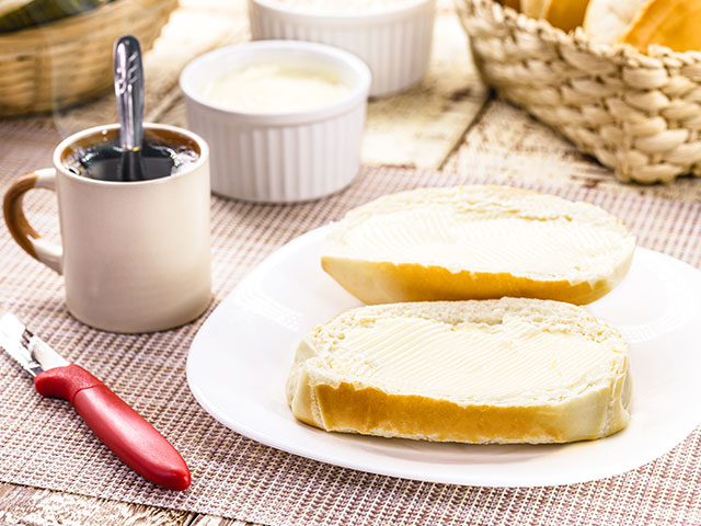 Pão na Chapa com Requeijão